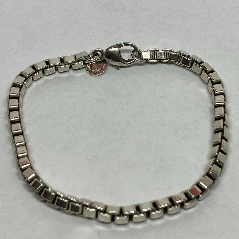 Tiffany & Co. Venetian Link Bracelet Size 7 1/4"